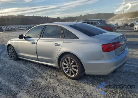 2014 Audi A6 Prestige из США, поврежденный, VIN WAUHGAFC2EN037905